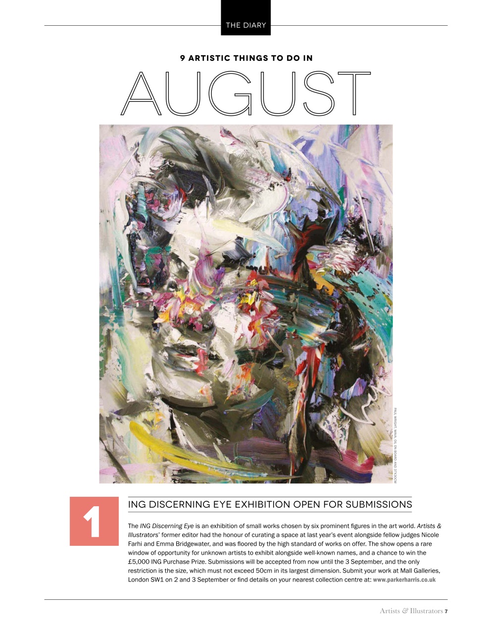 Artists & Illustrators Preview Pages