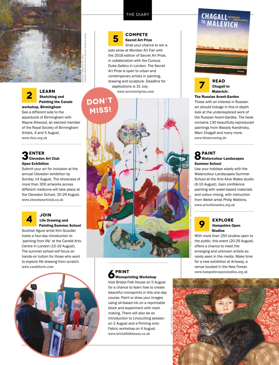 Artists & Illustrators Preview Pages