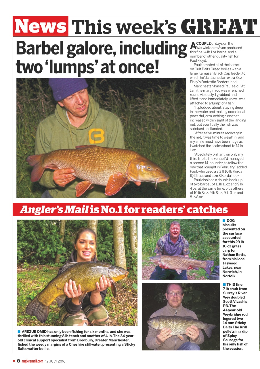 Anglers Mail Preview Pages