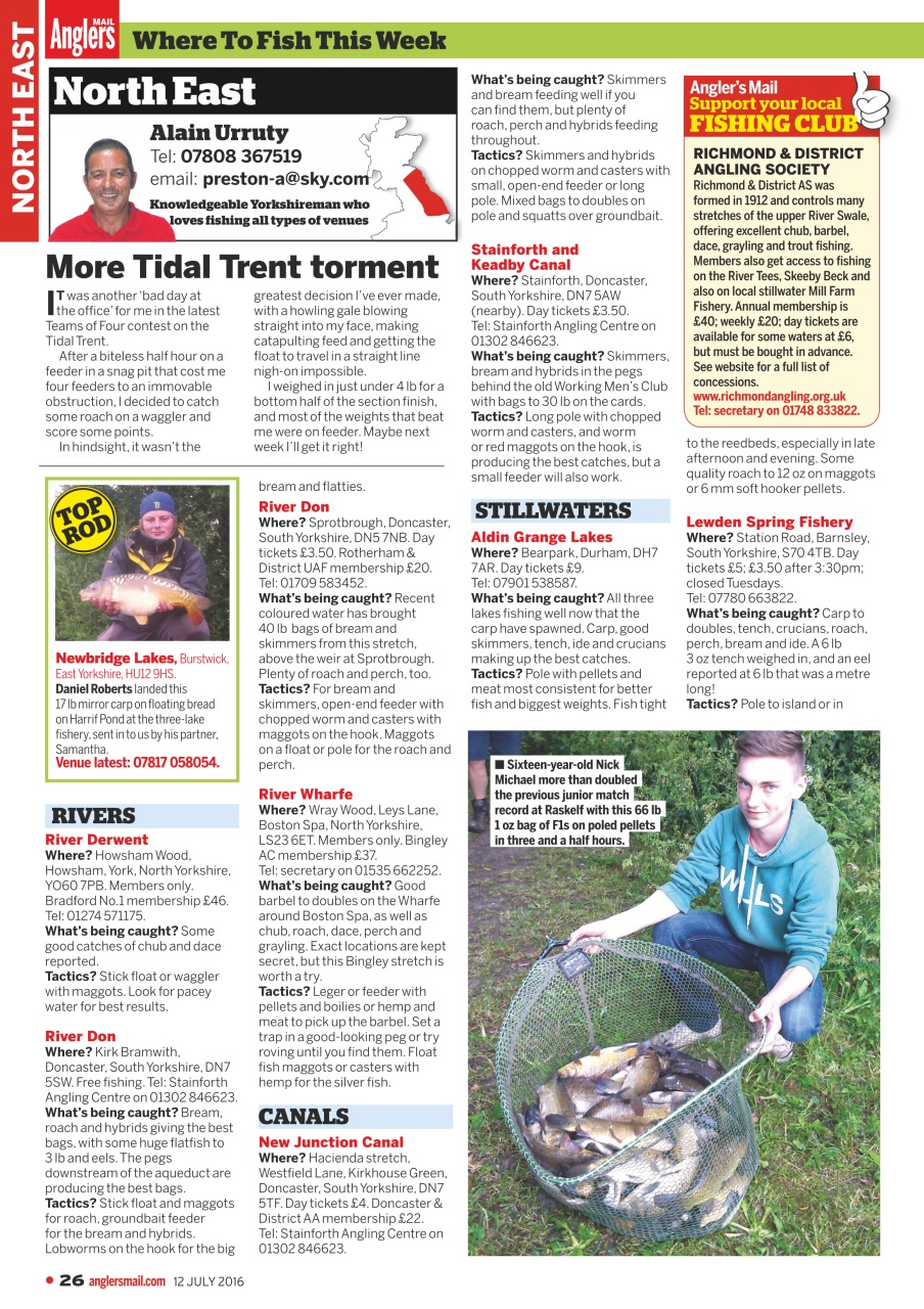 Anglers Mail Preview Pages
