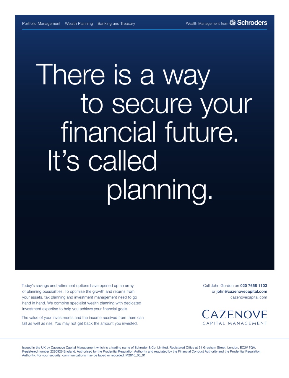 Prospect Magazine Preview Pages