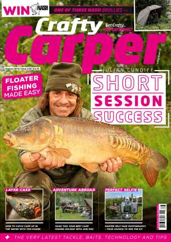 Crafty Carper August 2016 issue Crafty Carper August 2016