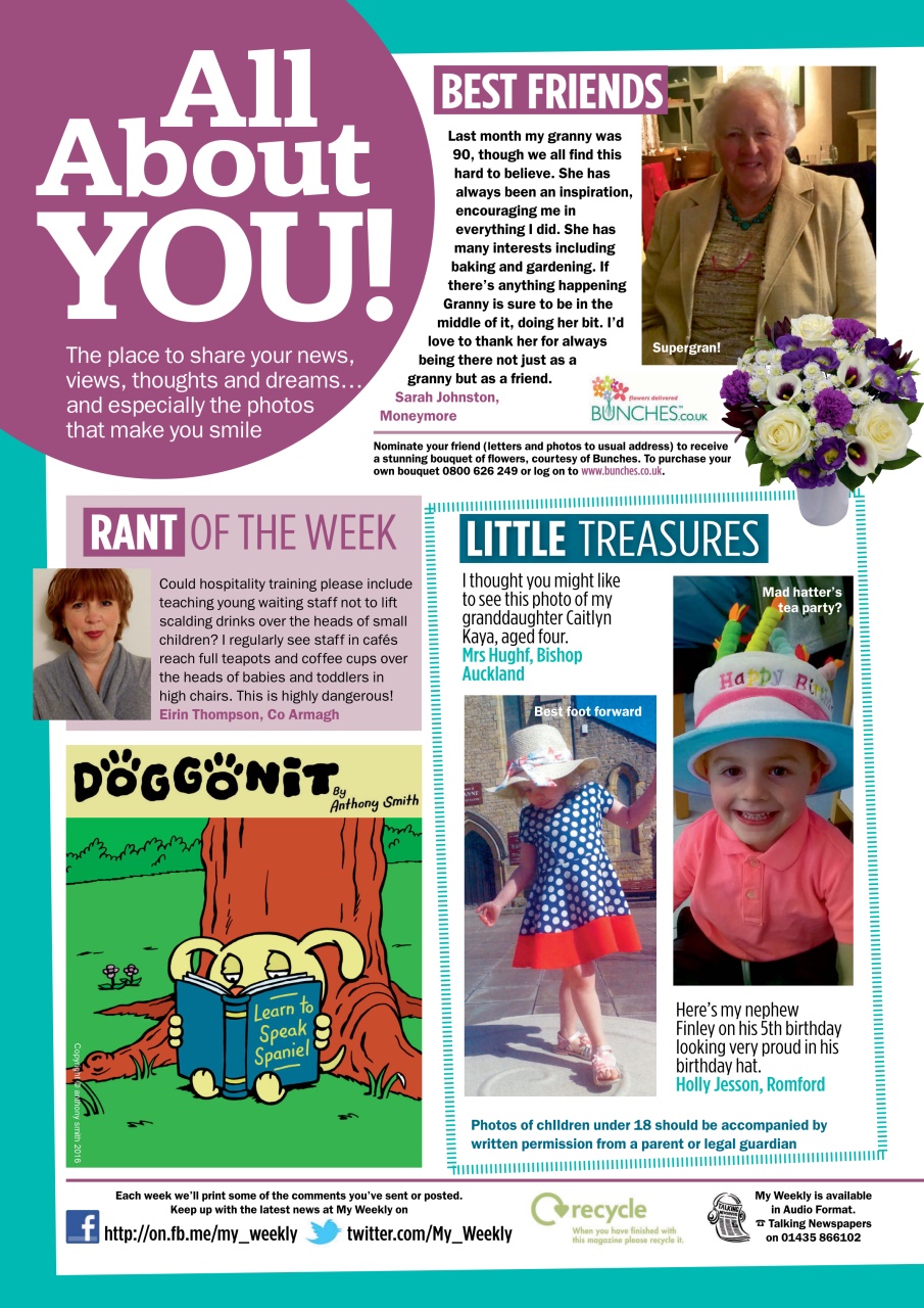 My Weekly Preview Pages