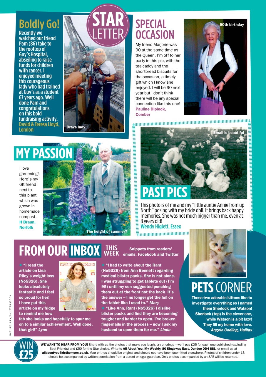 My Weekly Preview Pages