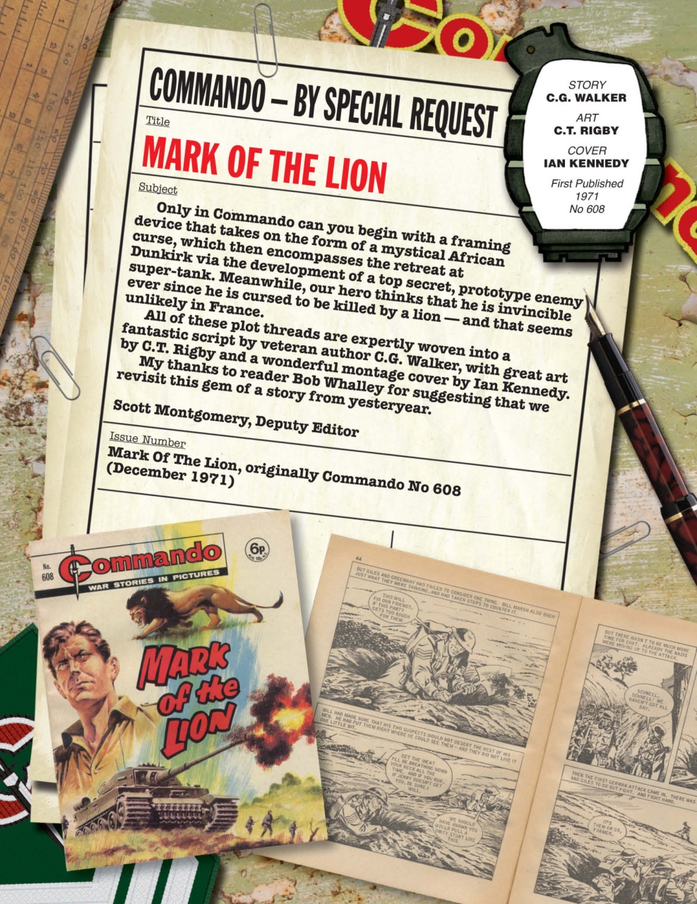 Commando Preview Pages