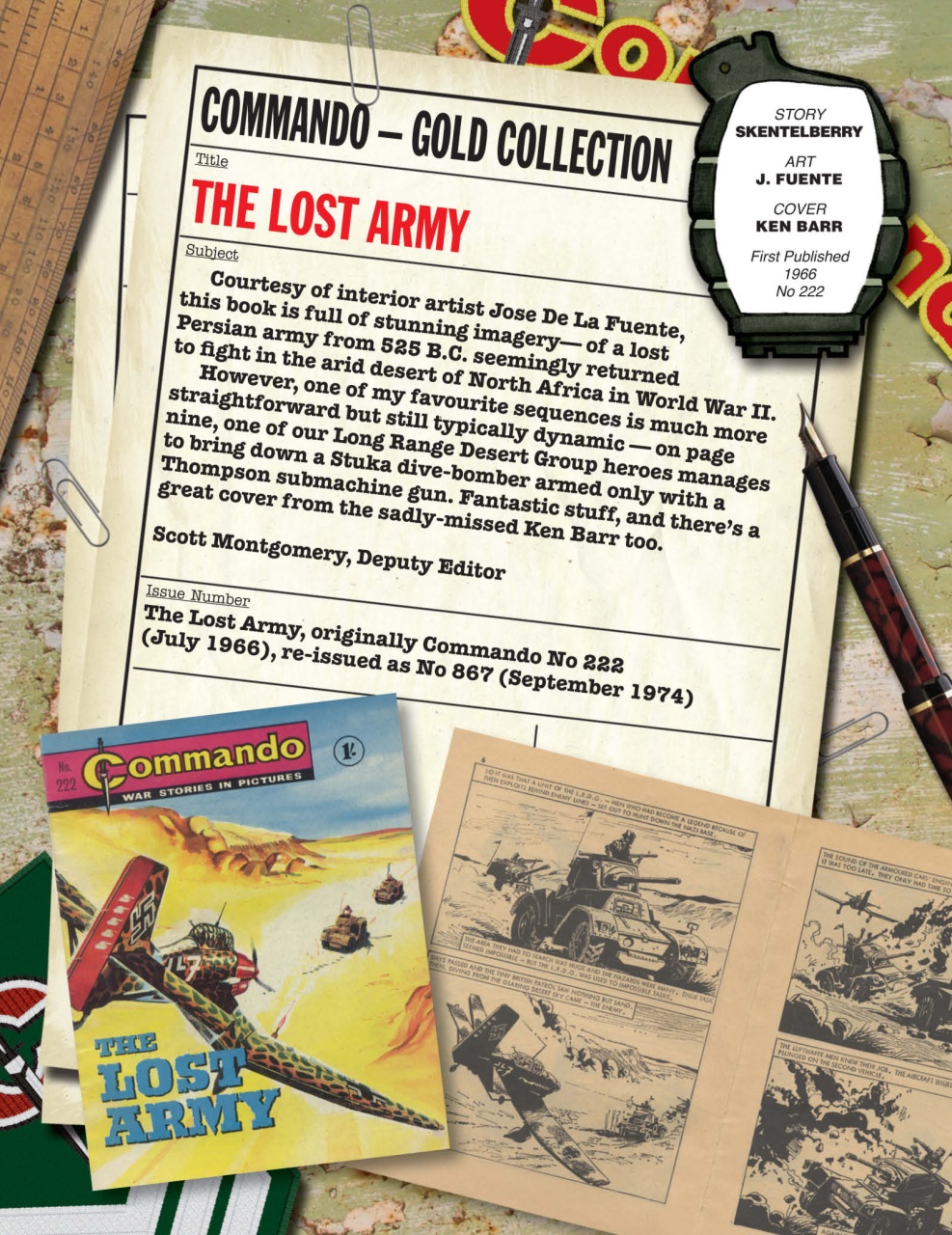 Commando Preview Pages