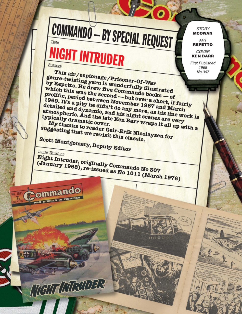 Commando Preview Pages