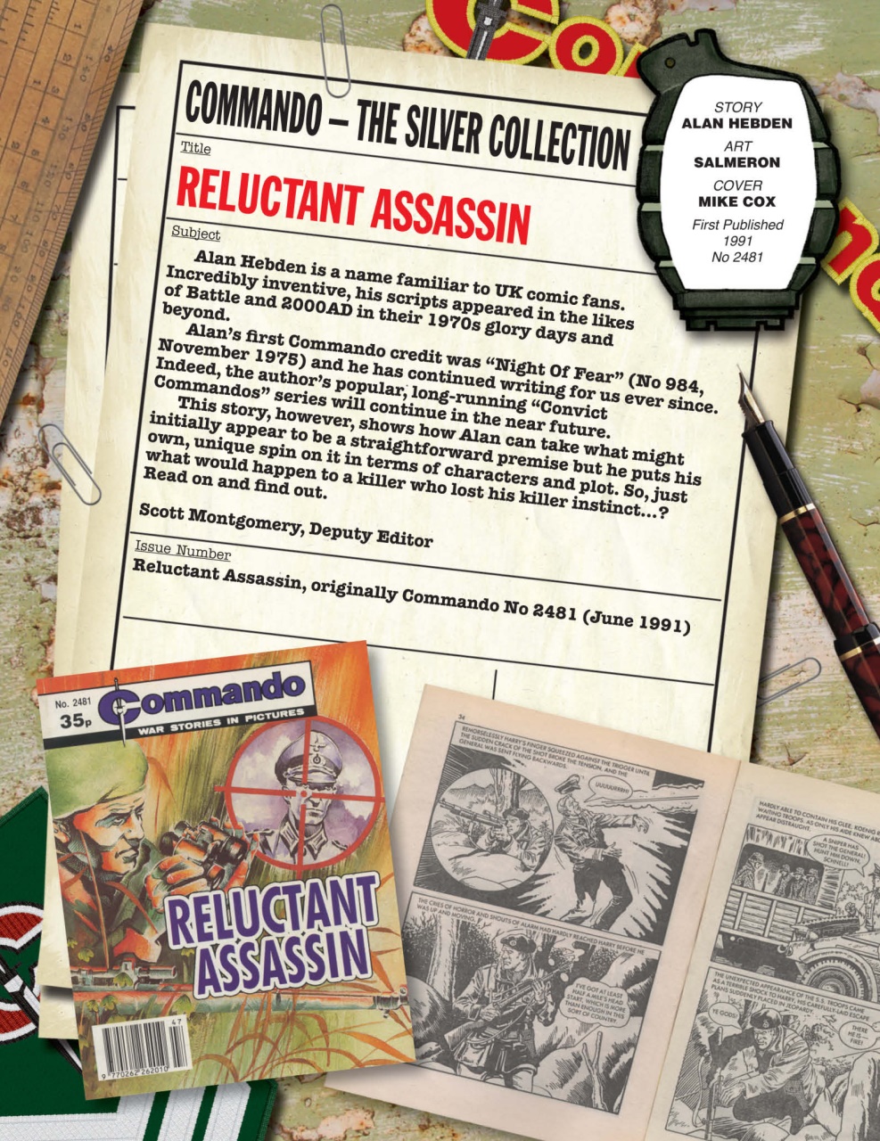 Commando Preview Pages