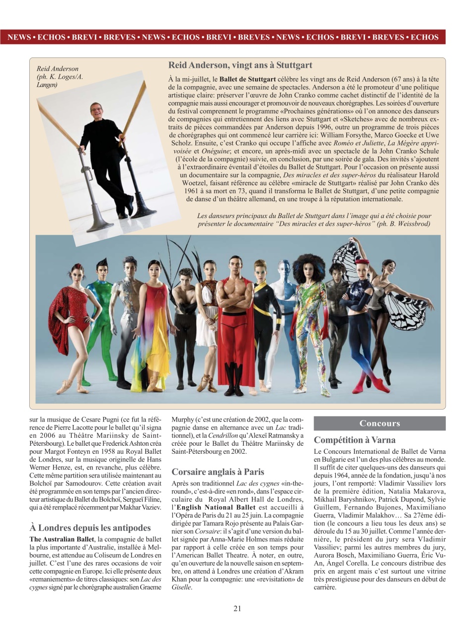 BALLET2000 Édition France Preview Pages
