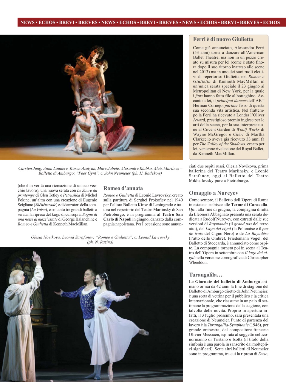 BALLET2000 Edizione Italia Preview Pages