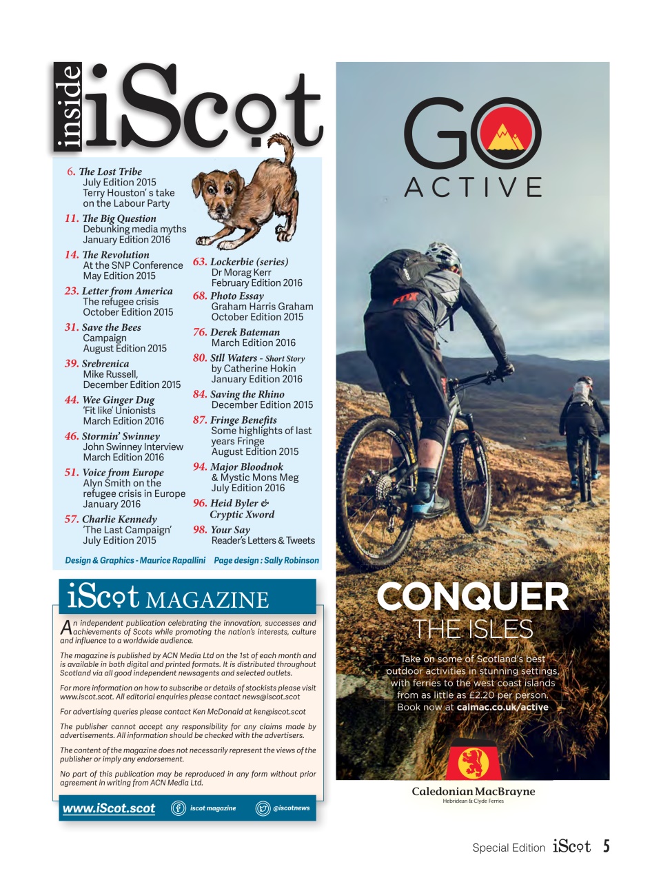 iScot Magazine Preview Pages