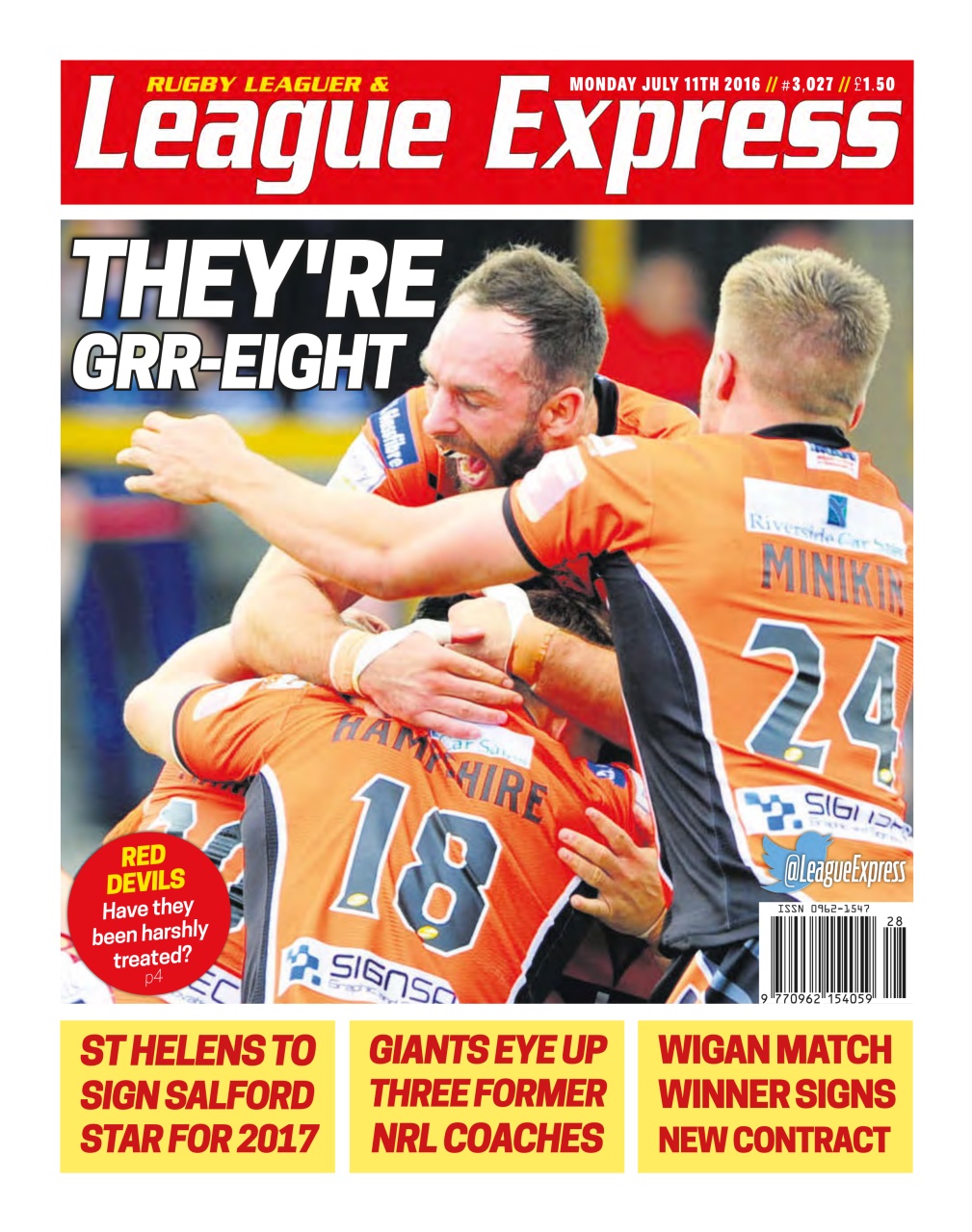 League Express Preview Pages