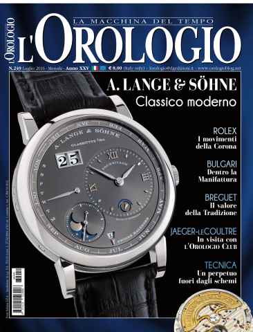L'Orologio issue l'Orologio 249