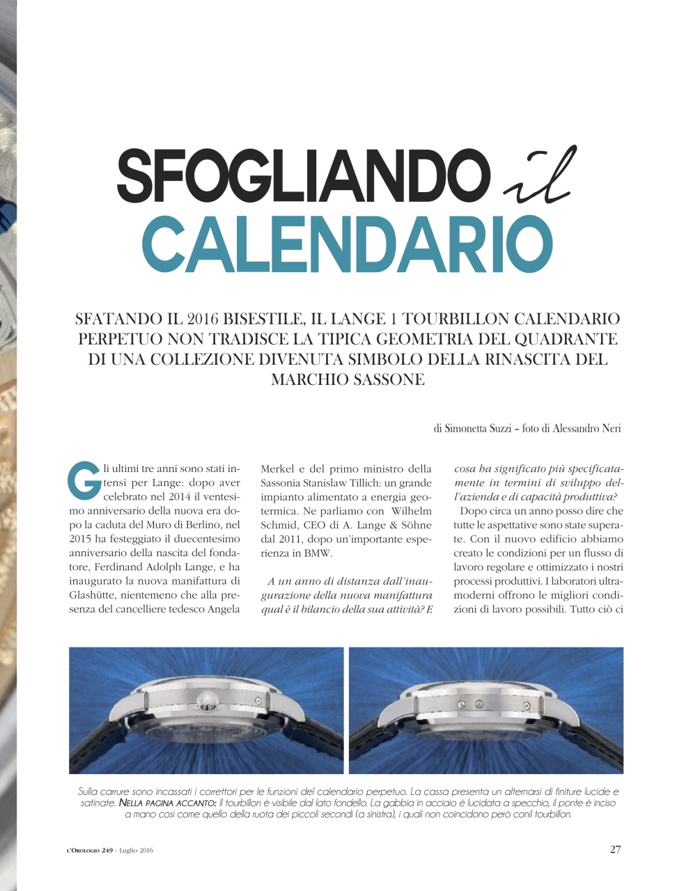 L'Orologio Preview Pages