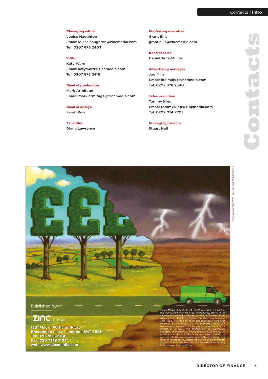 Director of Finance Preview Pages