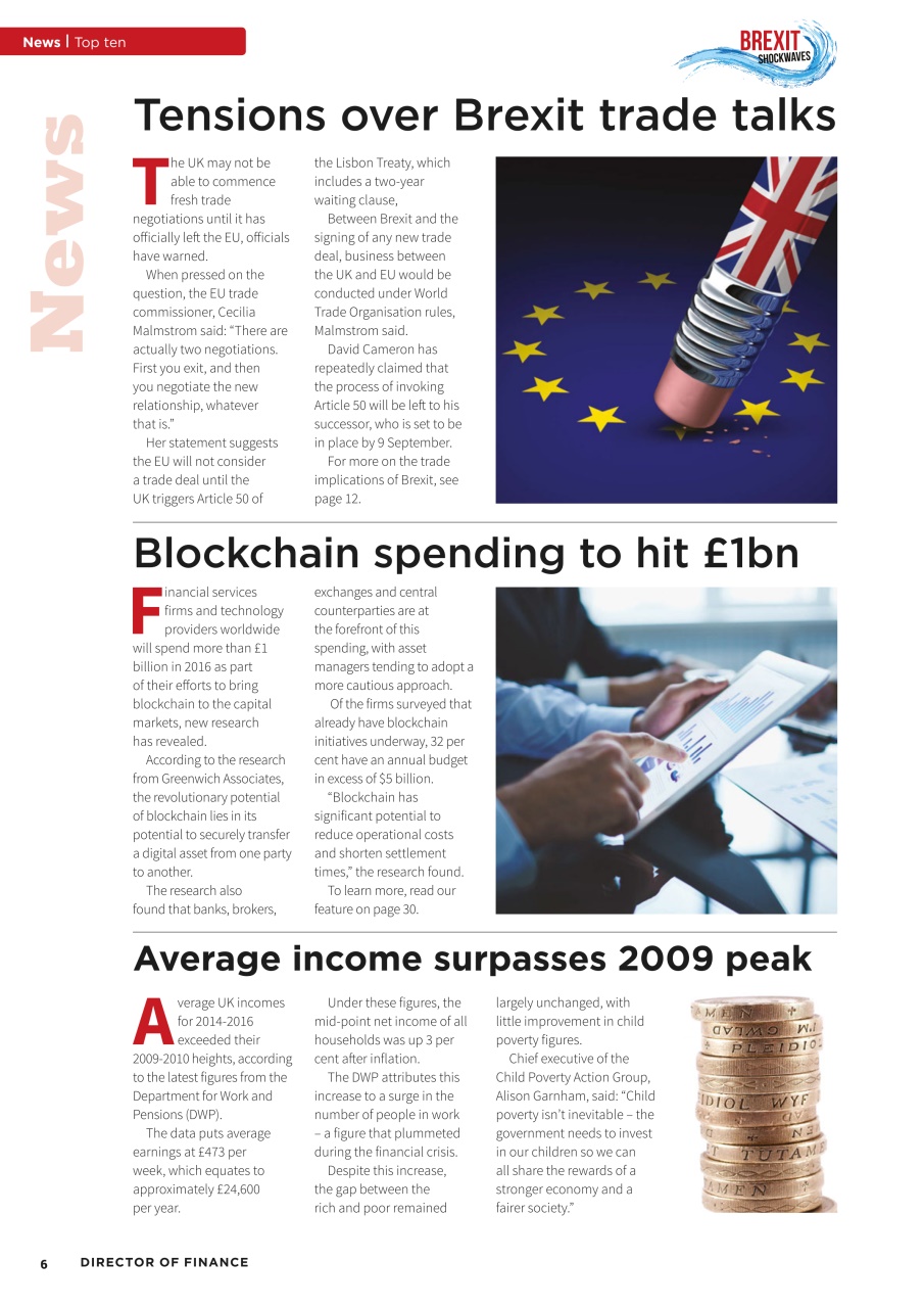 Director of Finance Preview Pages