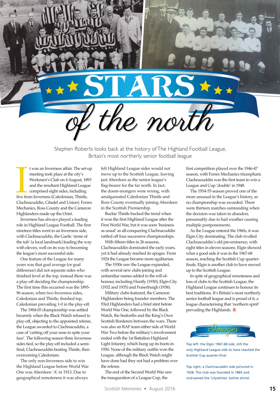 Scottish Memories Preview Pages