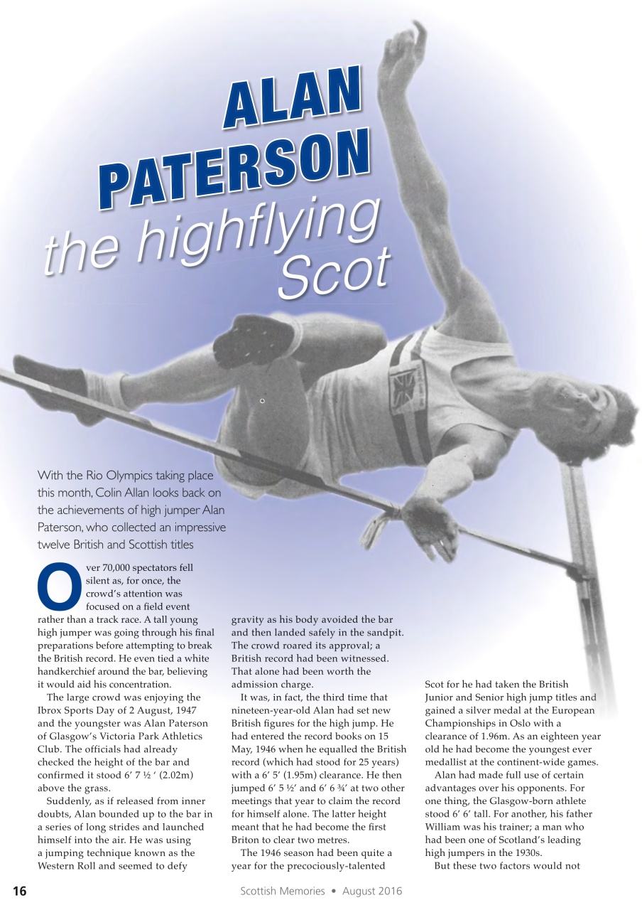 Scottish Memories Preview Pages