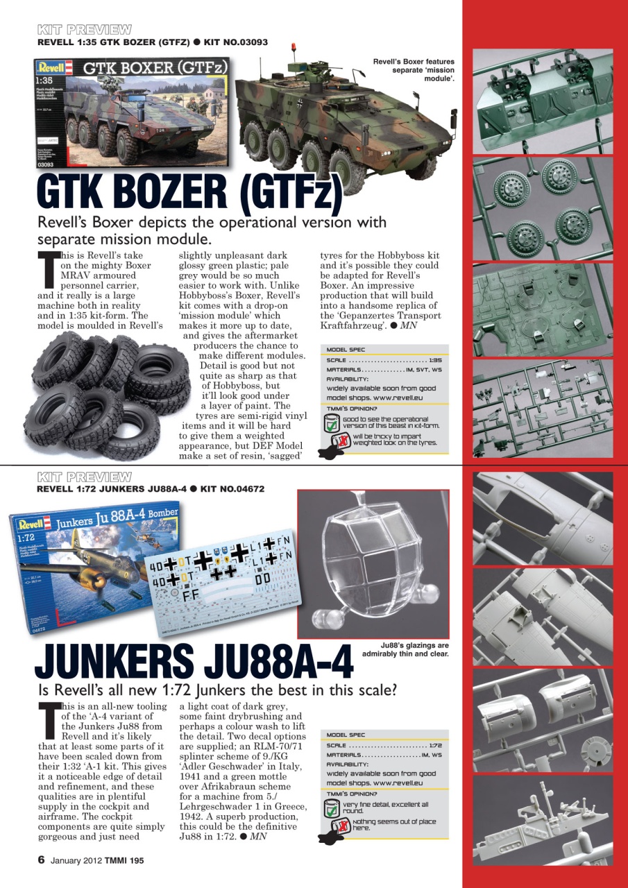 Tamiya Model Magazine Preview Pages