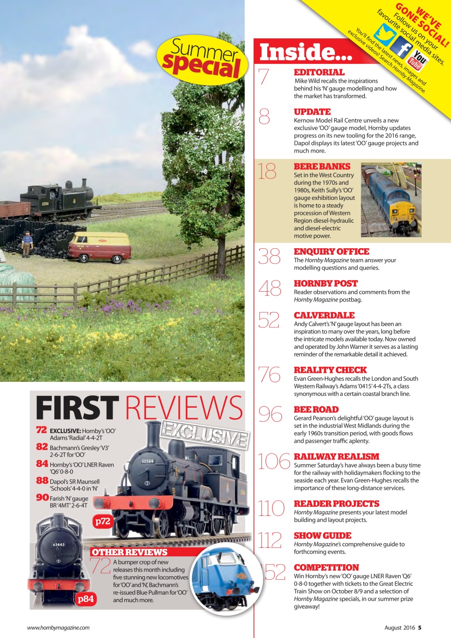 Hornby Magazine Preview Pages