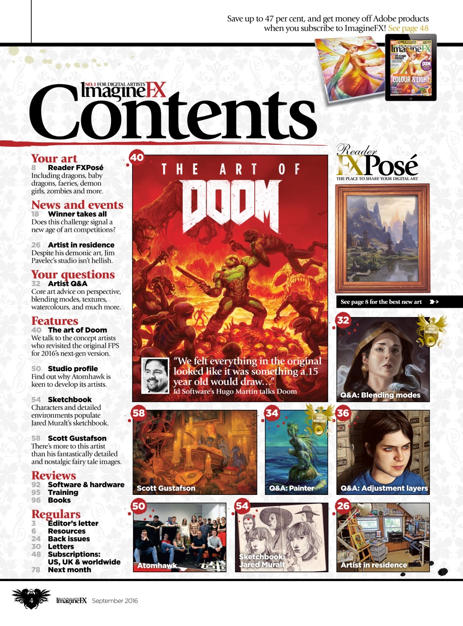 ImagineFX Preview Pages