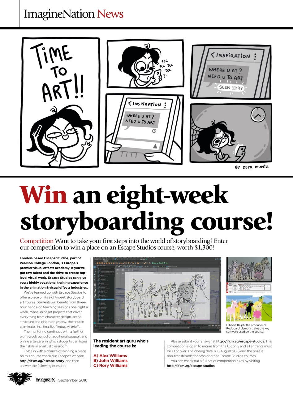 ImagineFX Preview Pages