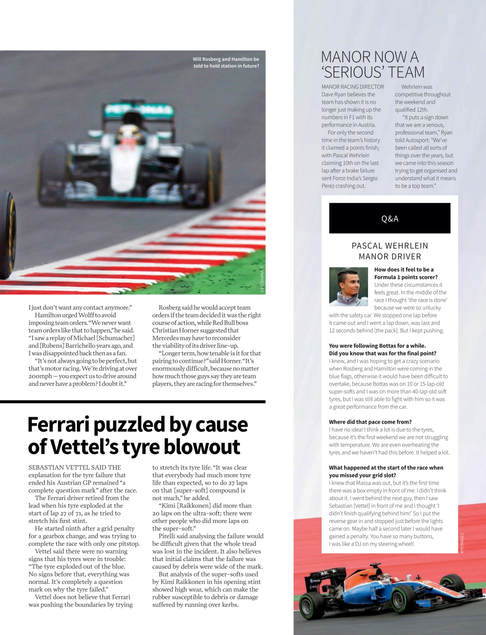 Autosport Preview Pages