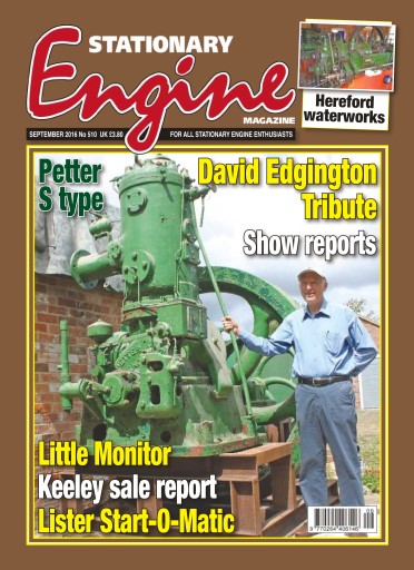 Stationary Engine issue 