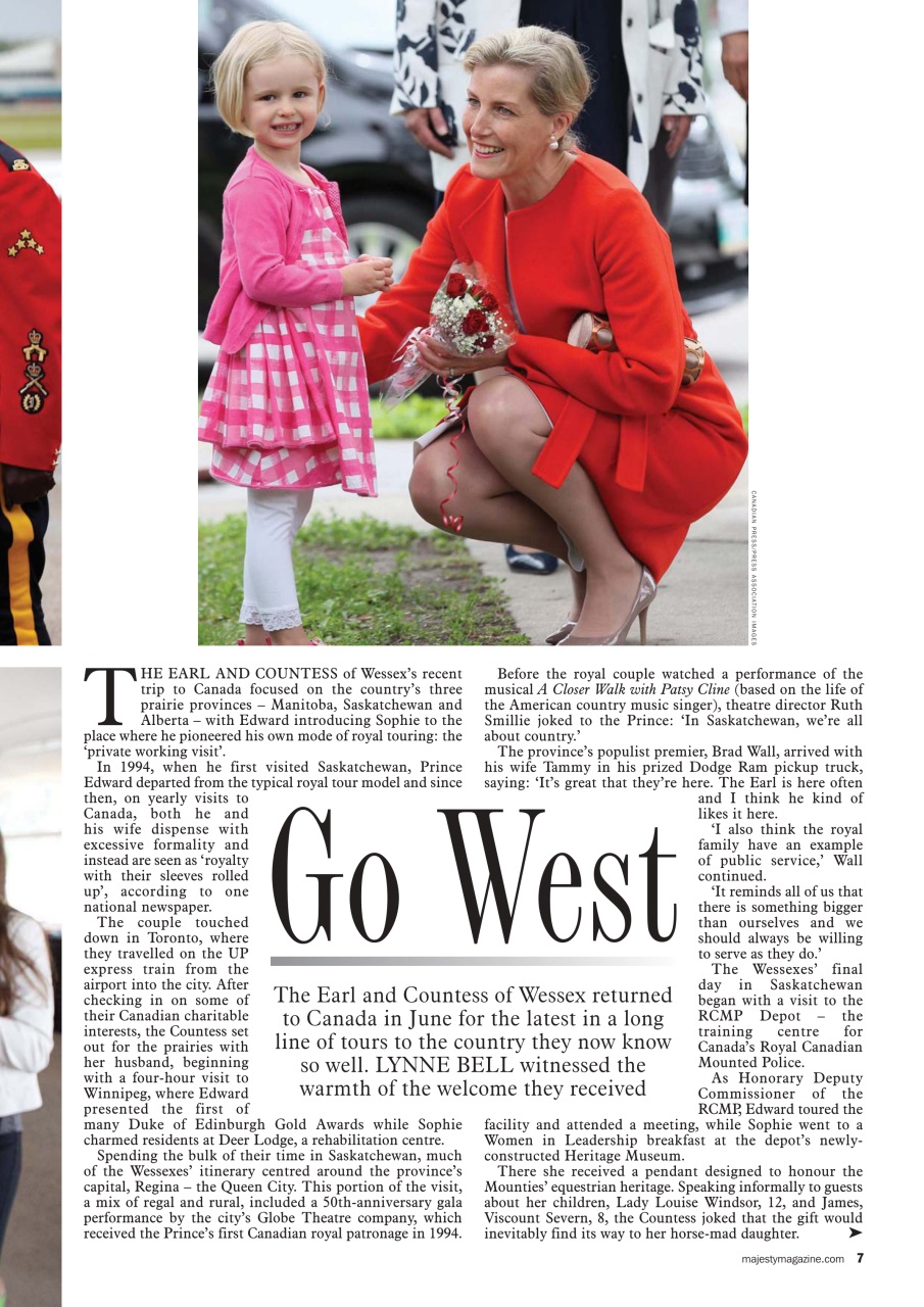 Majesty Magazine Preview Pages