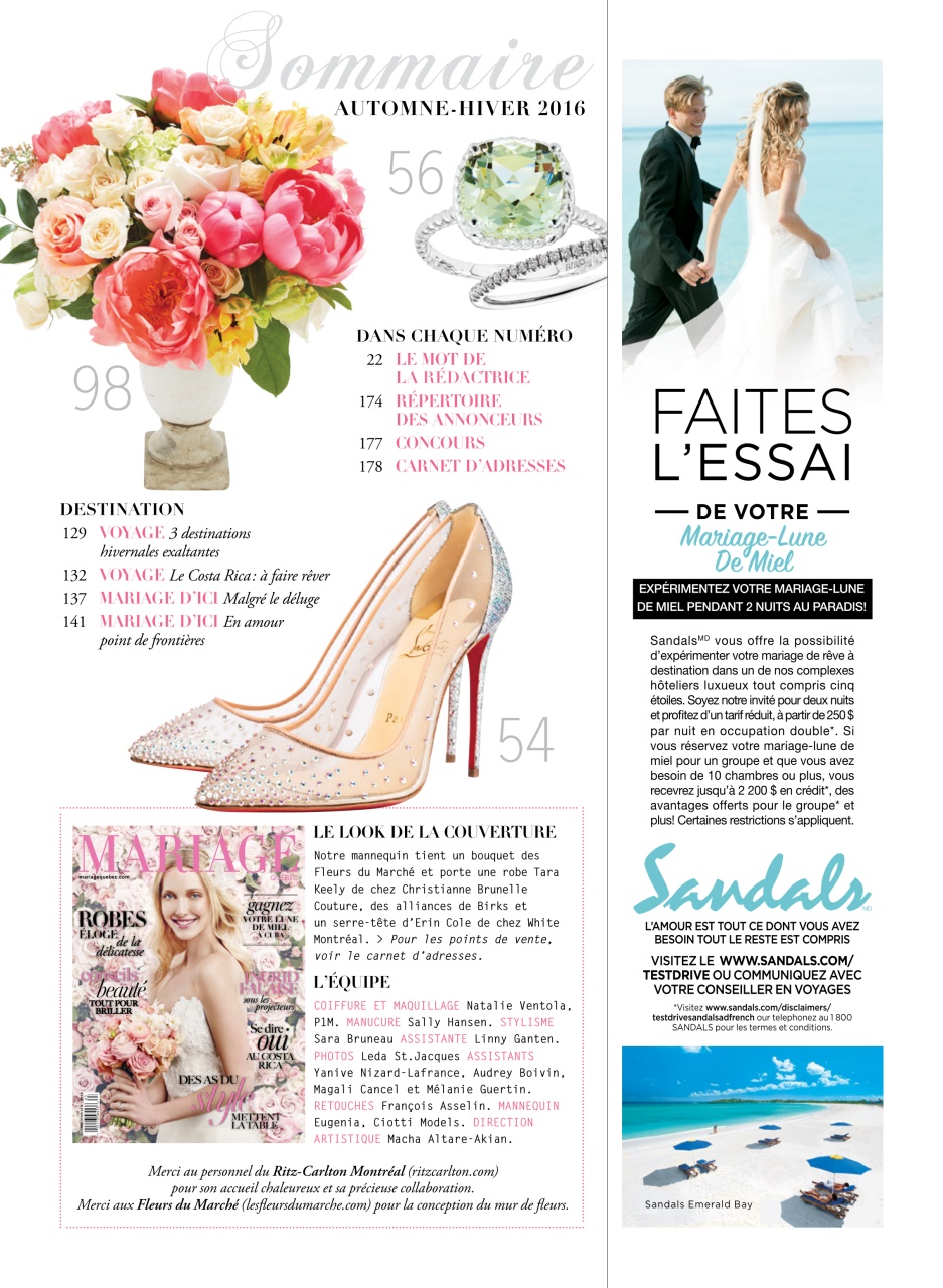 Mariage Quebec Preview Pages