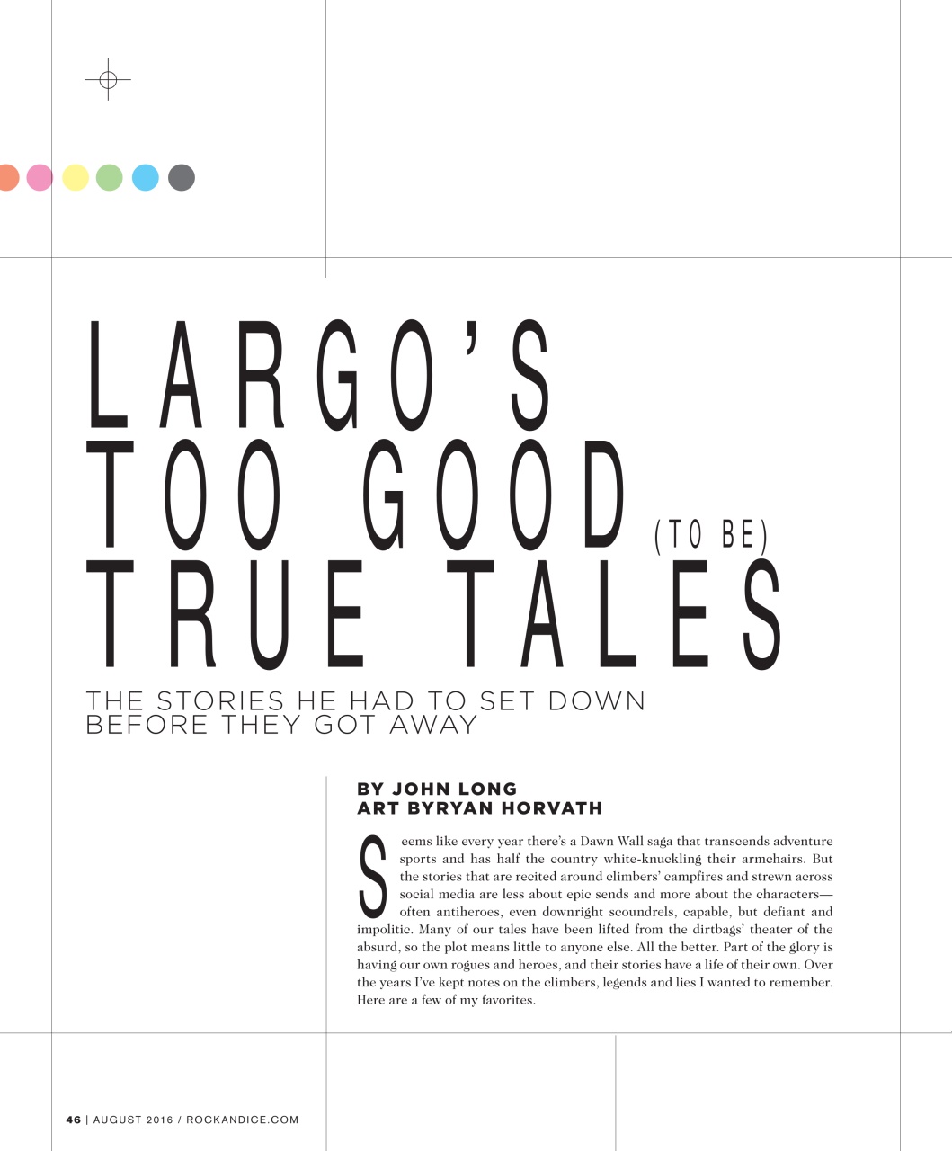 Rock and Ice Preview Pages