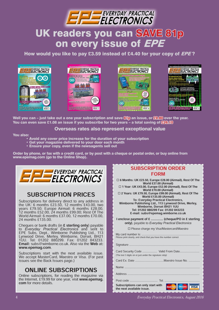 Practical Electronics Preview Pages