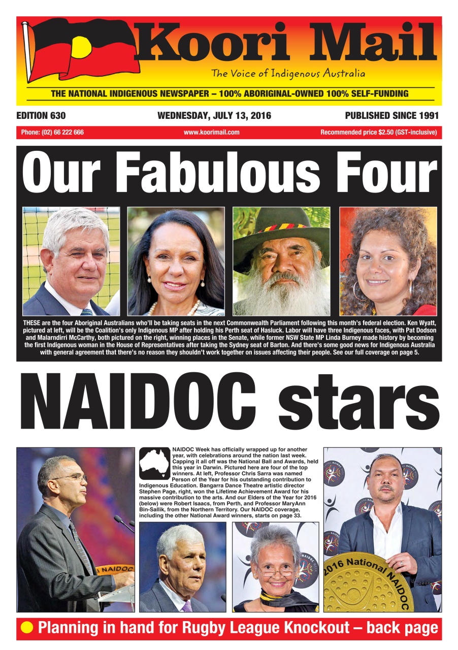 Koori Mail Preview Pages