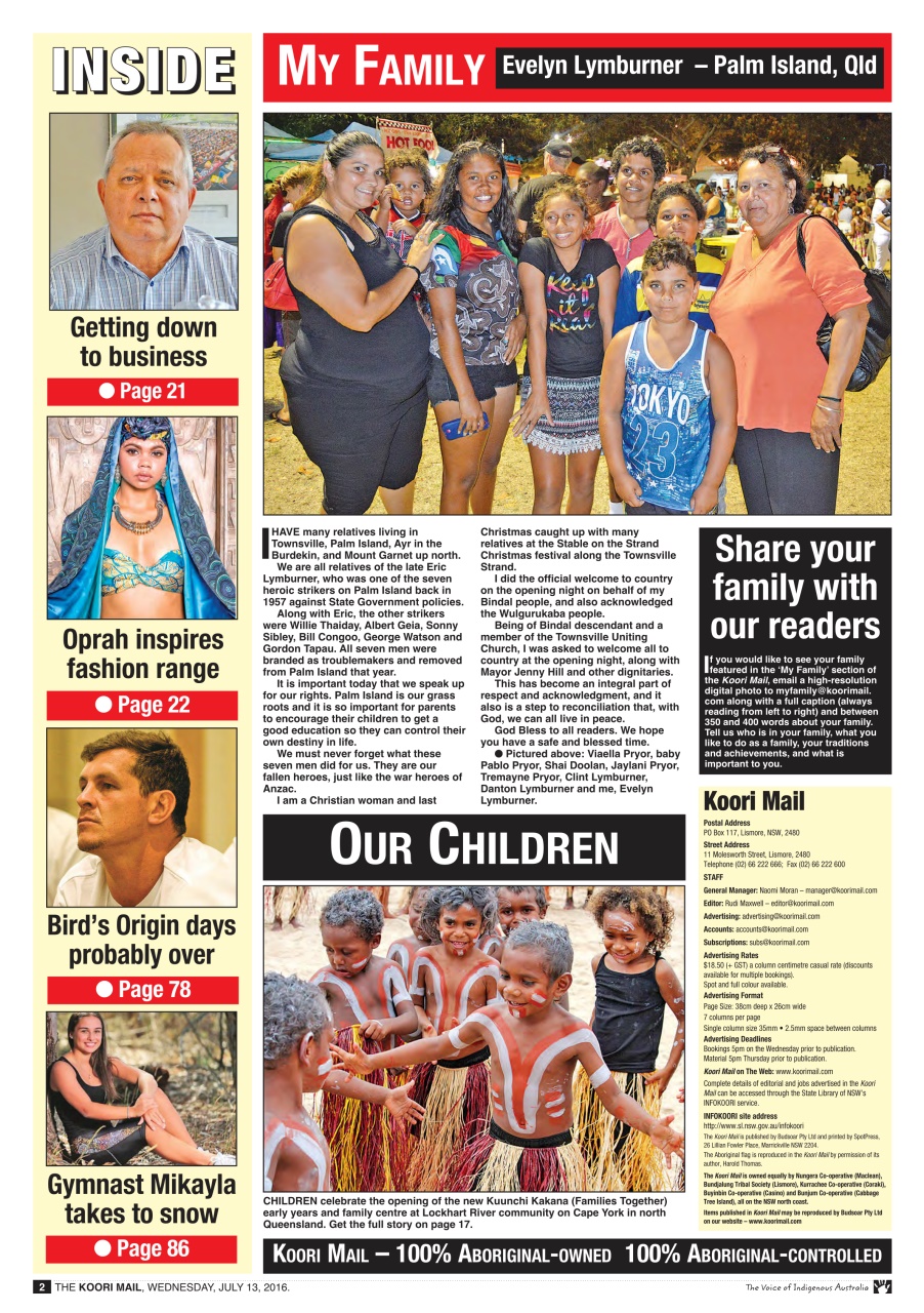 Koori Mail Preview Pages