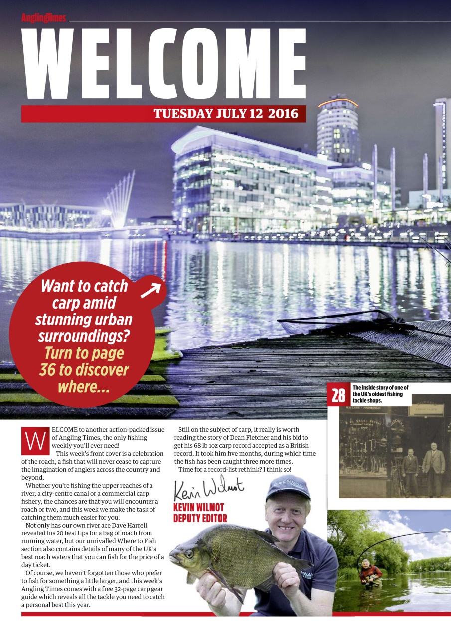 Angling Times Preview Pages