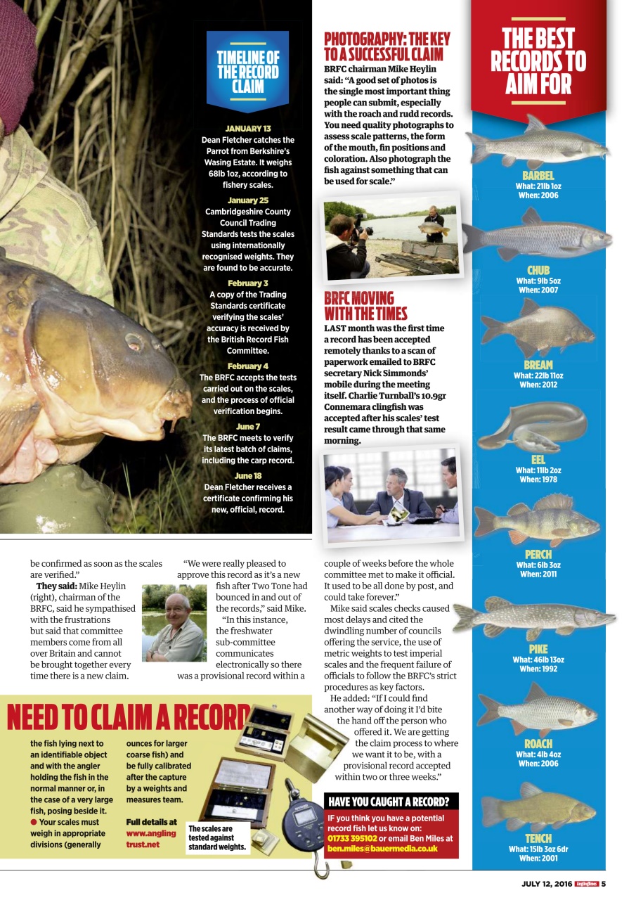 Angling Times Preview Pages