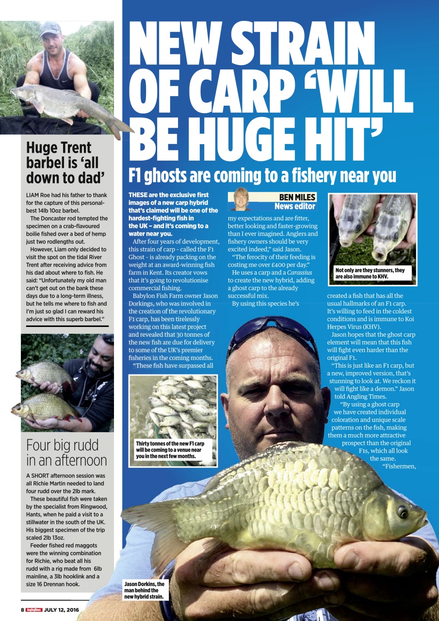 Angling Times Preview Pages