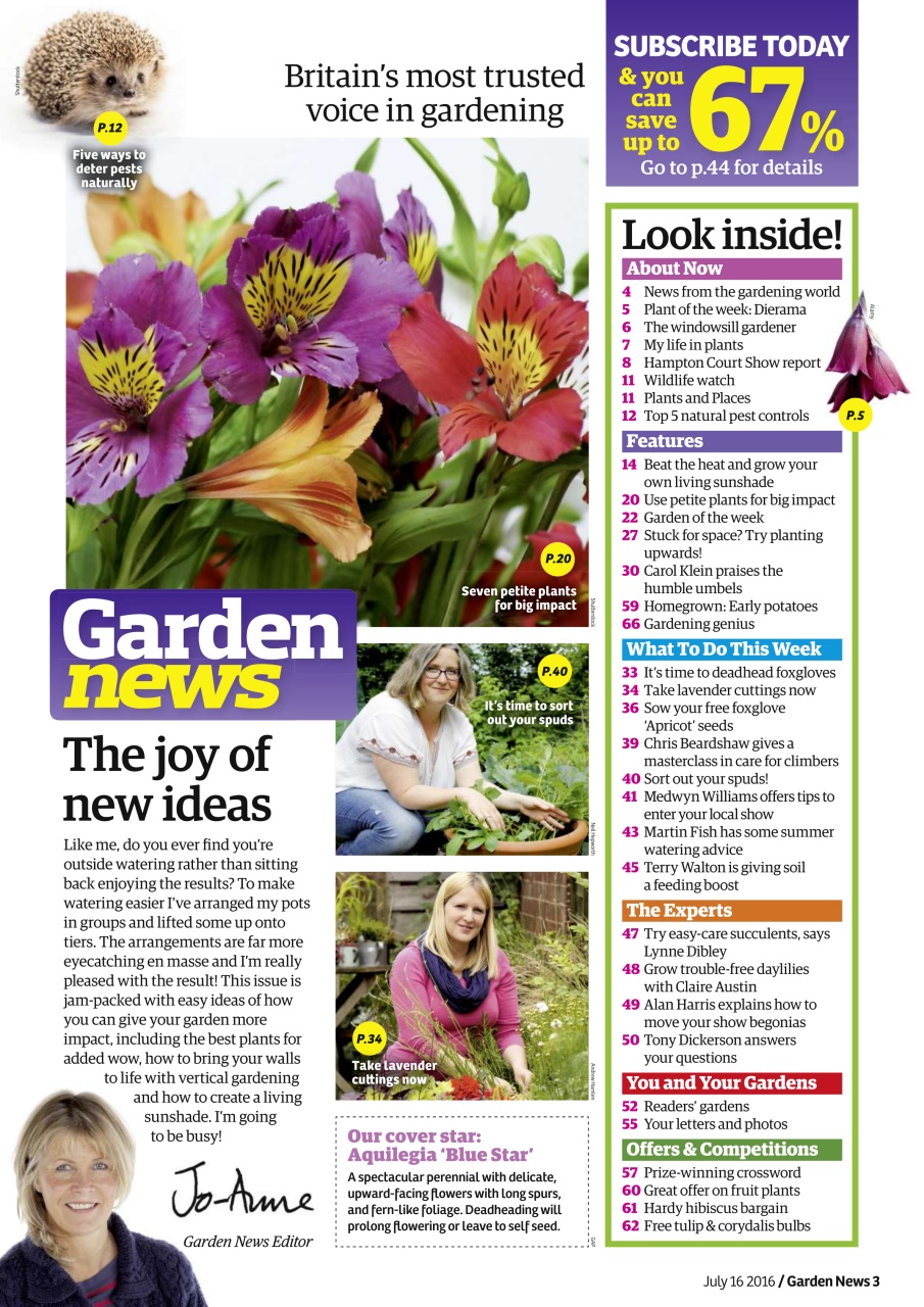 Garden News Preview Pages