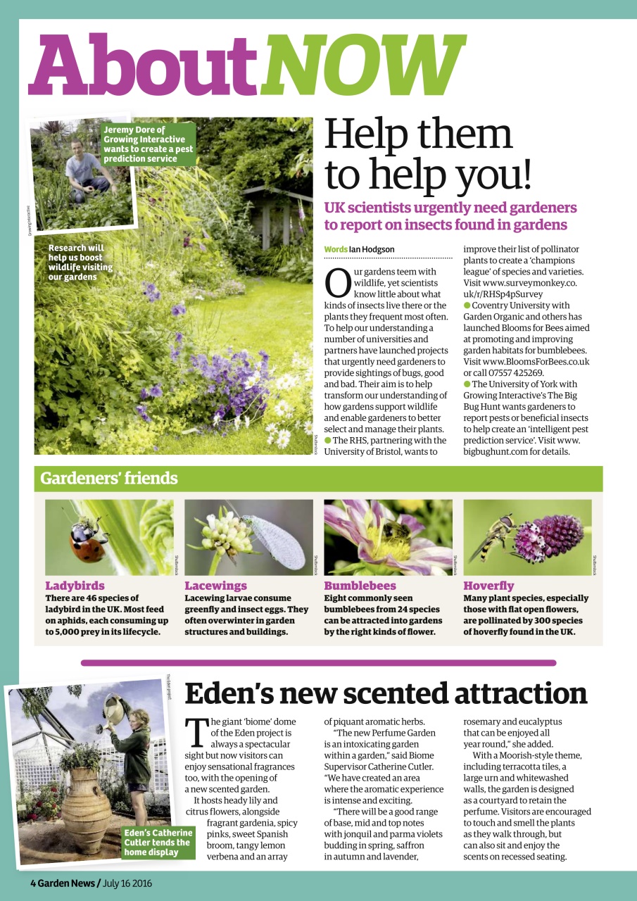 Garden News Preview Pages