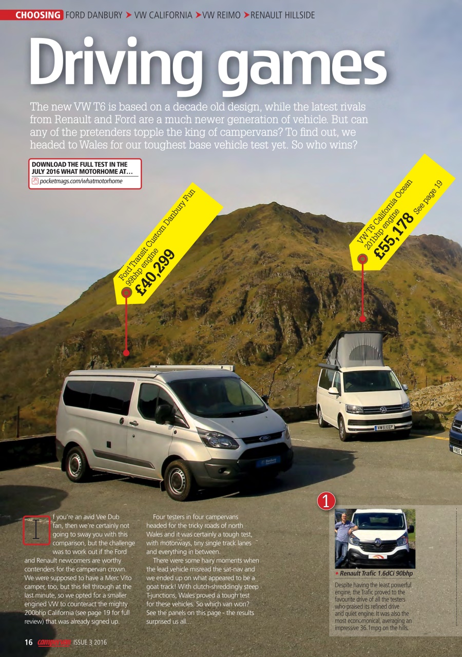 Campervan Preview Pages