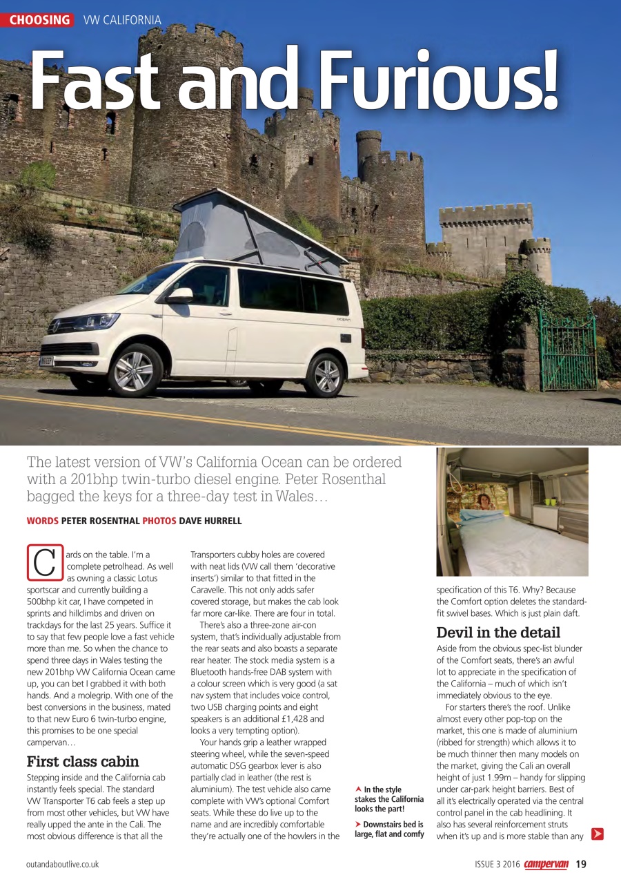 Campervan Preview Pages