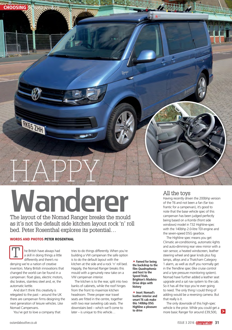 Campervan Preview Pages