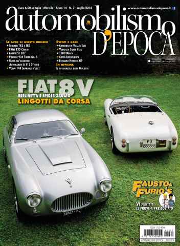 Automobilismo d'Epoca issue Automobilismo d'Epoca 7 2016