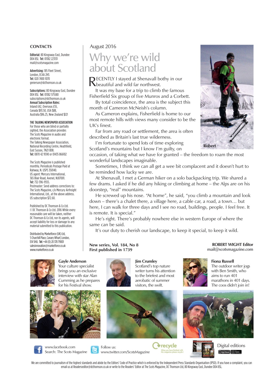 The Scots Magazine Preview Pages