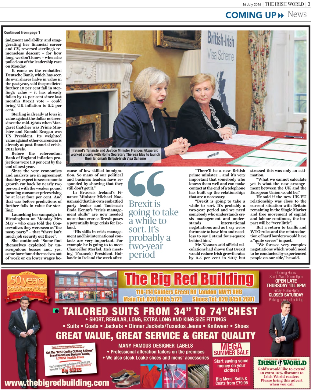 Irish World Preview Pages