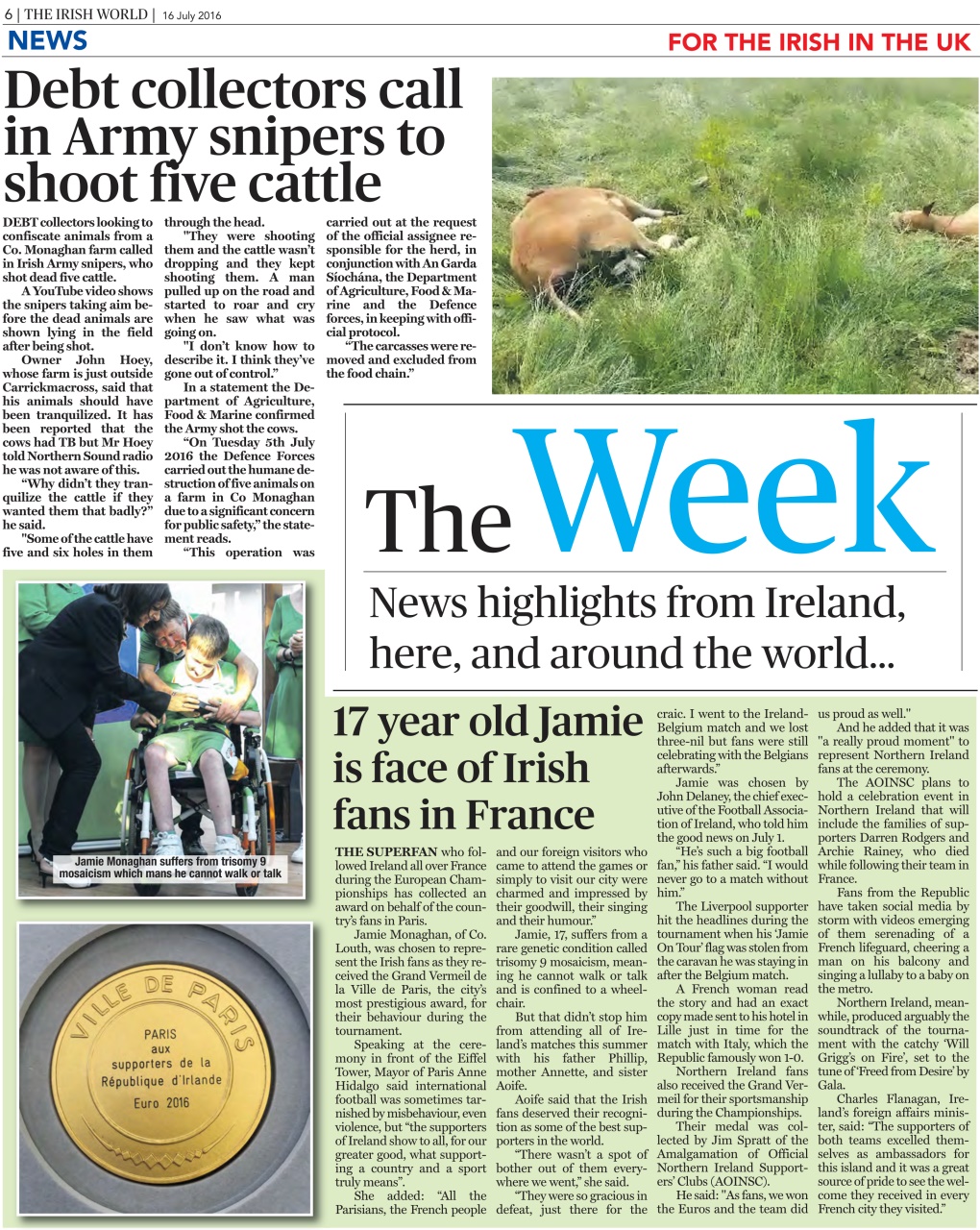 Irish World Preview Pages