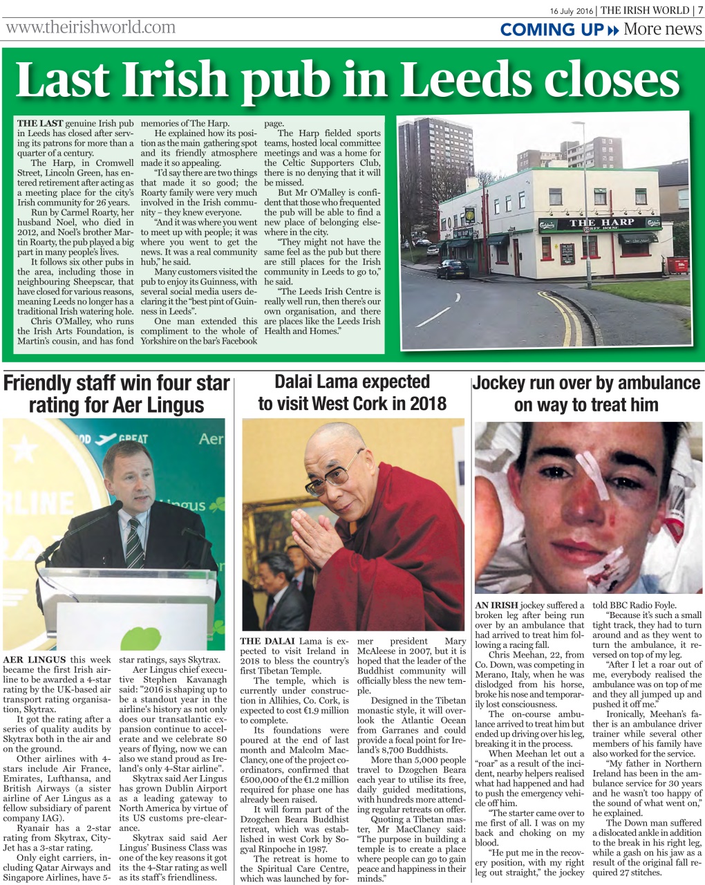 Irish World Preview Pages