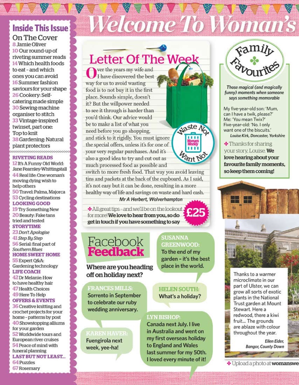 Woman's Weekly Preview Pages