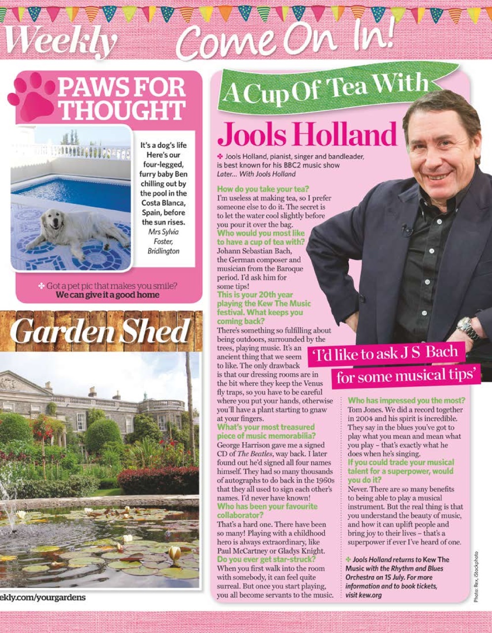 Woman's Weekly Preview Pages