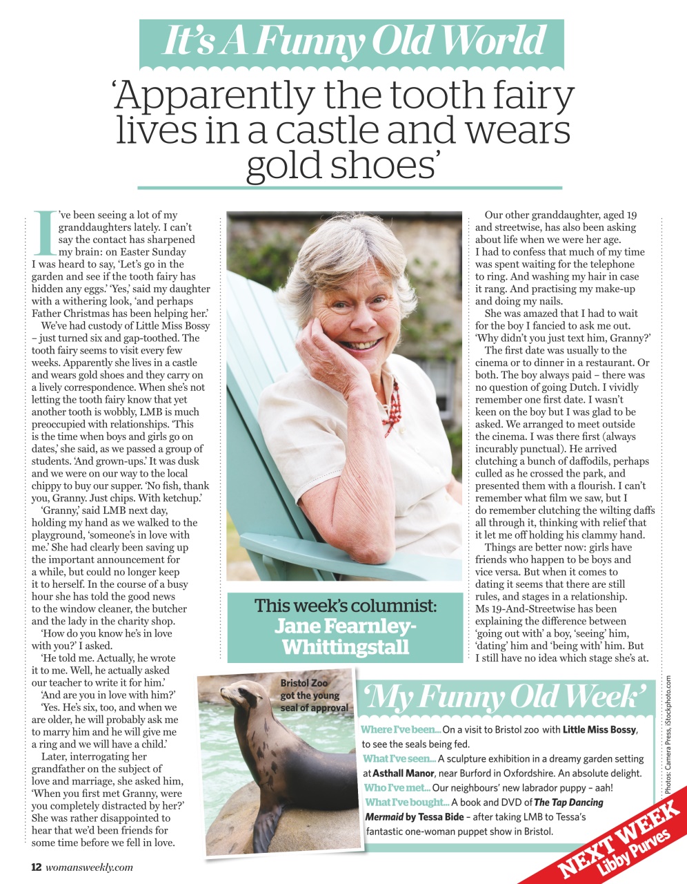 Woman's Weekly Preview Pages